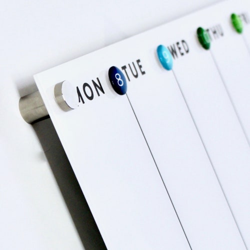 Acrylic Calendar Dry Erase Dry Erase Calendar Dry Erase Etsy