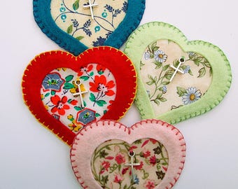 Pocket prayer heart hug, or put under your pillow, Christian sympathy comfort gift