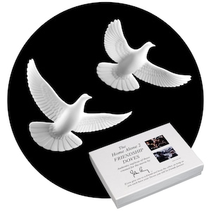 Official Home Alone 2 turtle doves made by John Perry USA