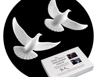 Official Home Alone 2 turtle doves made by John Perry USA