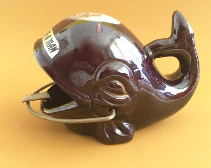 Whale Ashtray Funny Gag Gift Ceramic Whales Smoking Etsy