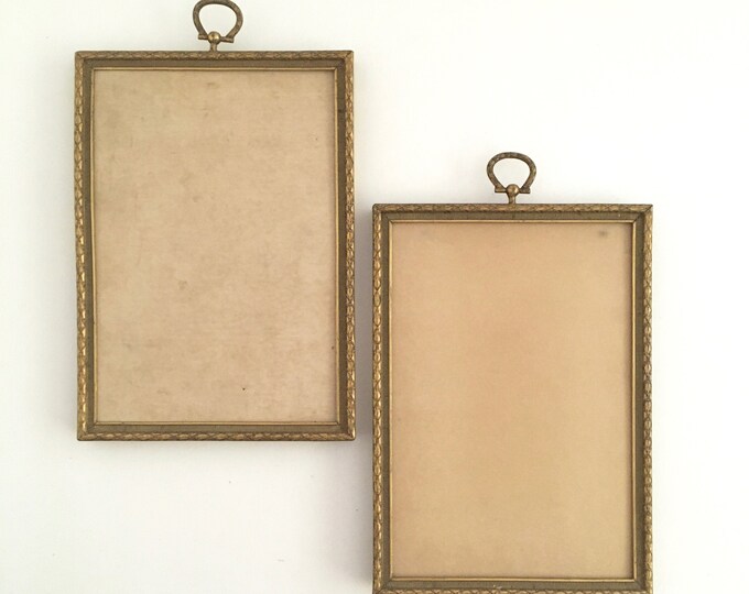 Bronze Picture Frames Photo Frame Set Wall Hanging Display Etsy