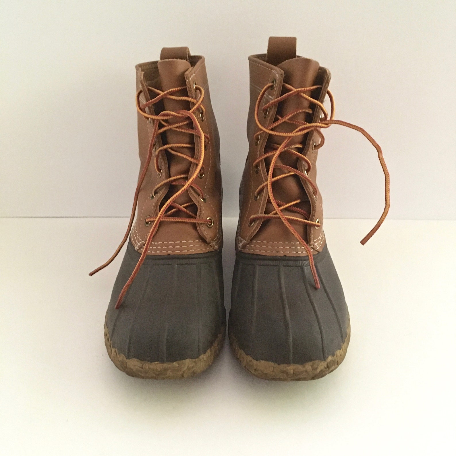 LL Bean Boots Duck Boot Men's Size 7 8 Tall | Etsy
