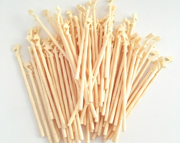 Bamboo Swizzle Sticks Faux Bamboo Plastic Cocktail Stirrers Etsy
