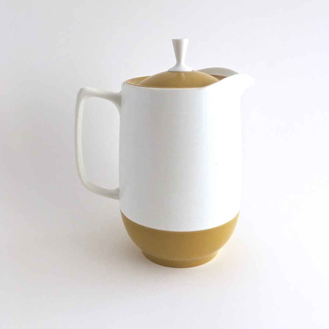 Mid Century THERMOS COFFEE CARAFE, Insulated Pitcher, Hot Drinks