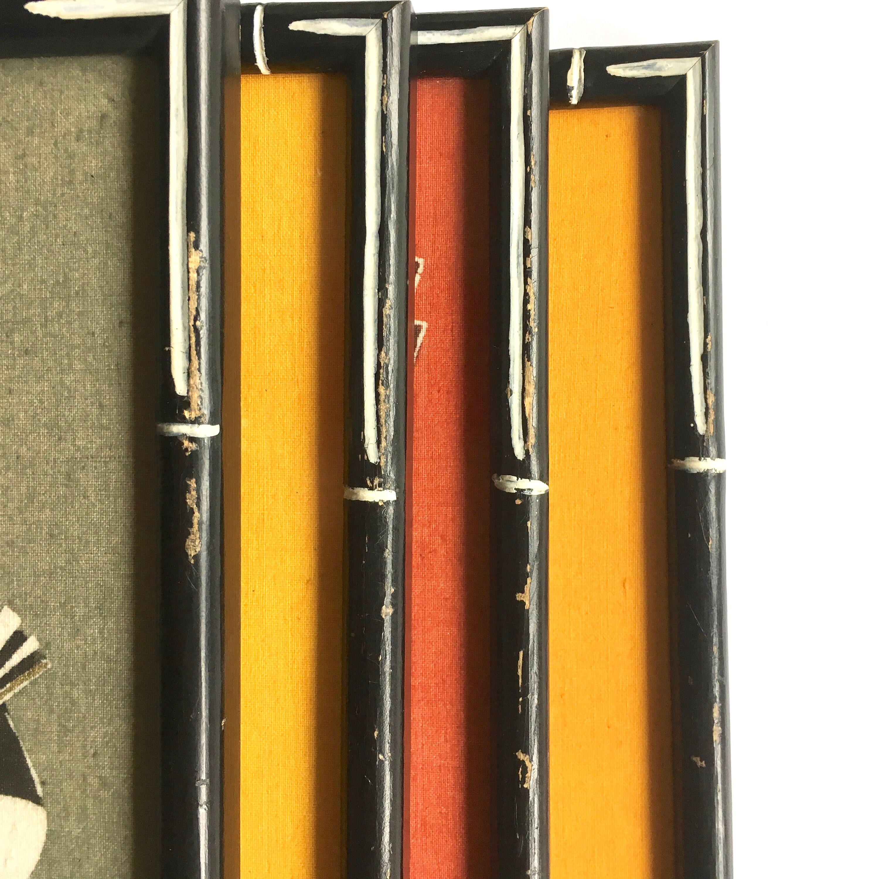 Japanese Wall Art JAPAN Painted FABRIC Framed Wall Decor Etsy Ireland