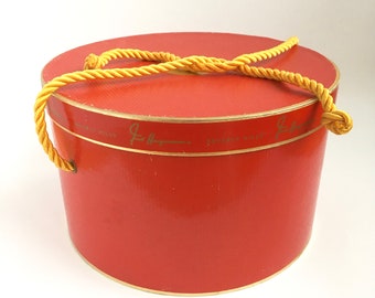 FRED HAYMAN, Vintage HATBOX, Fragrance Packaging, Beverly Hills, Perfume Box