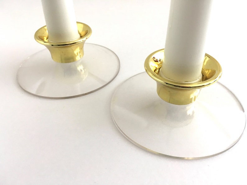 DRIPLESS CANDLES Oil Candlesticks Non Wax Mid Century Etsy