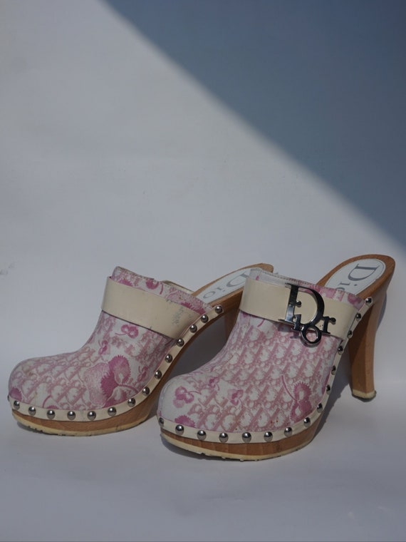 2004 Christian Dior by Galliano Mules - Y2k Dior M