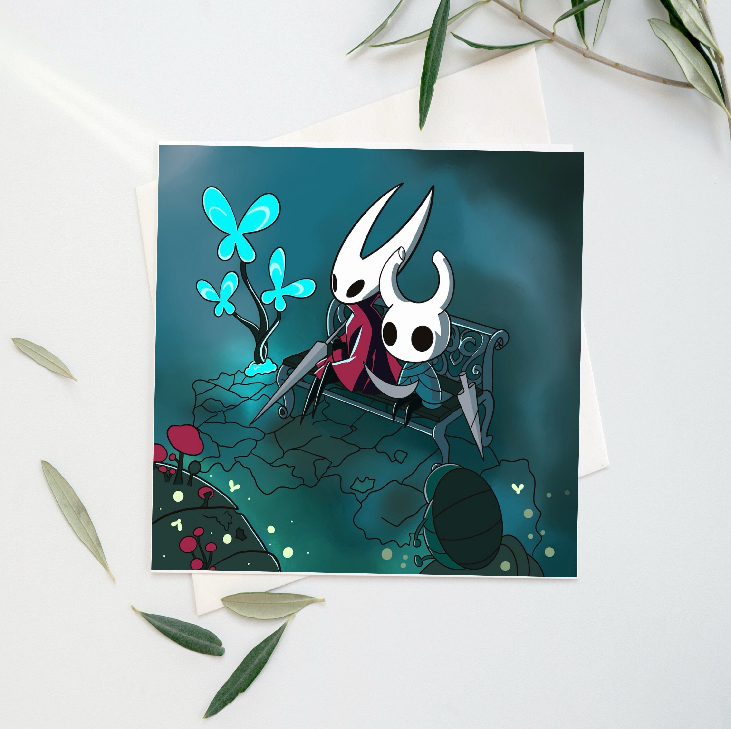 Hollow Knight & Hornet Art: Gamer Gift, Scalable Vector (digital