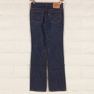 Vintage Levis 571K Denim Jeans Size 30x33 Red Tab Dark Wash Great Fade Levi Strauss