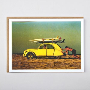 Giallo Citroen Notecard - collezione Vintage