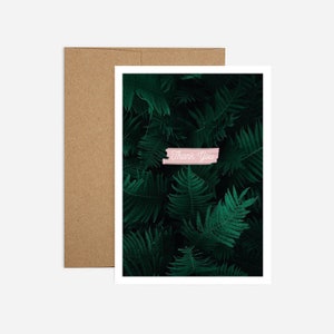 Fern dank u wenskaart | Gratis verzending en gerecycled papier