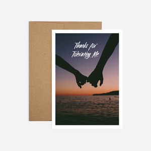 Playa Sunset Humorous Valentine tarjeta GRATIS ENVIO