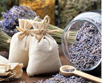 Lavanda seca premium a granel, lavanda francesa orgánica, ideal para manualidades, bodas, bolsitas aromáticas y aromaterapia.