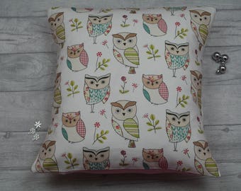 Owl Cushion , Owl Pillow , Owl