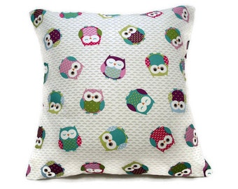 Owl Cushion , Owl Pillow , Owl
