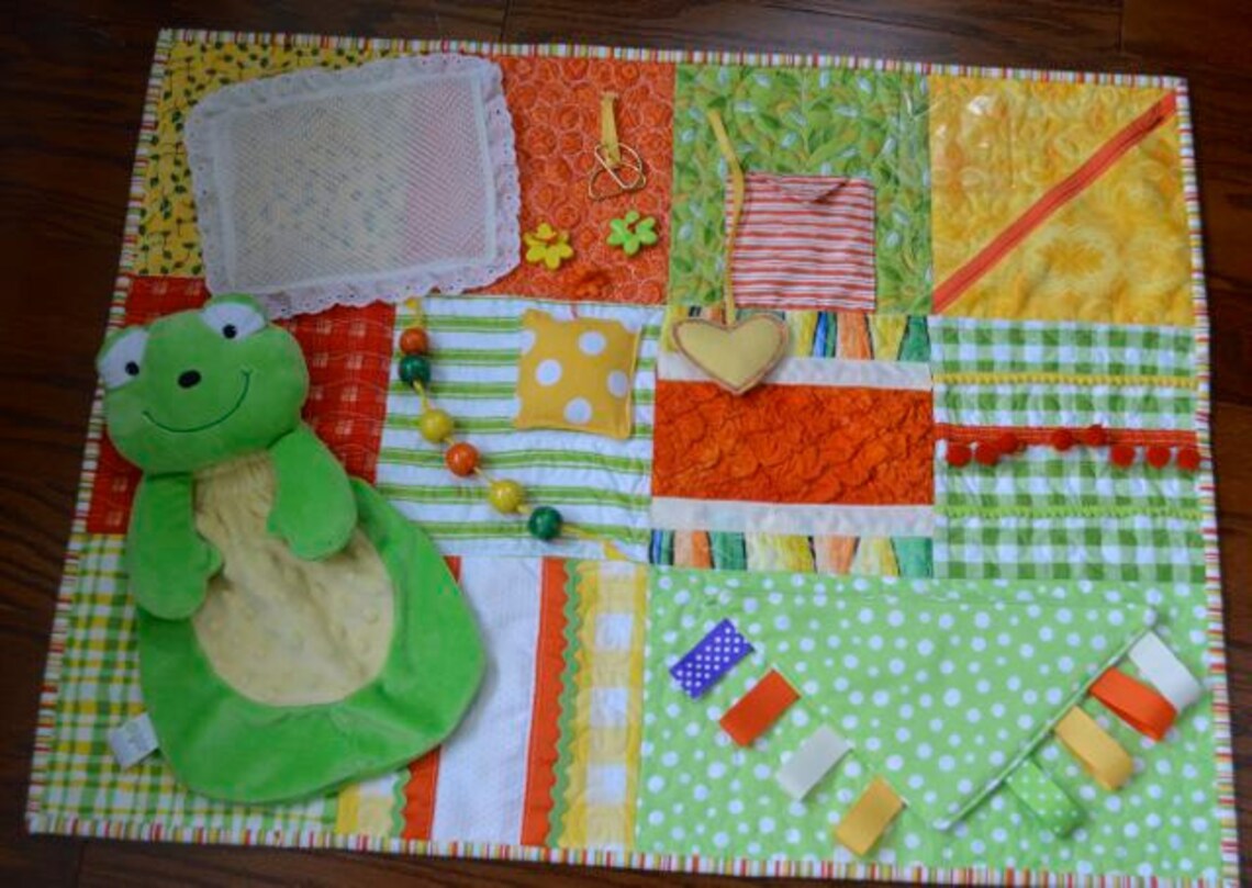 Alzheimer's Fidget Quilt Etsy