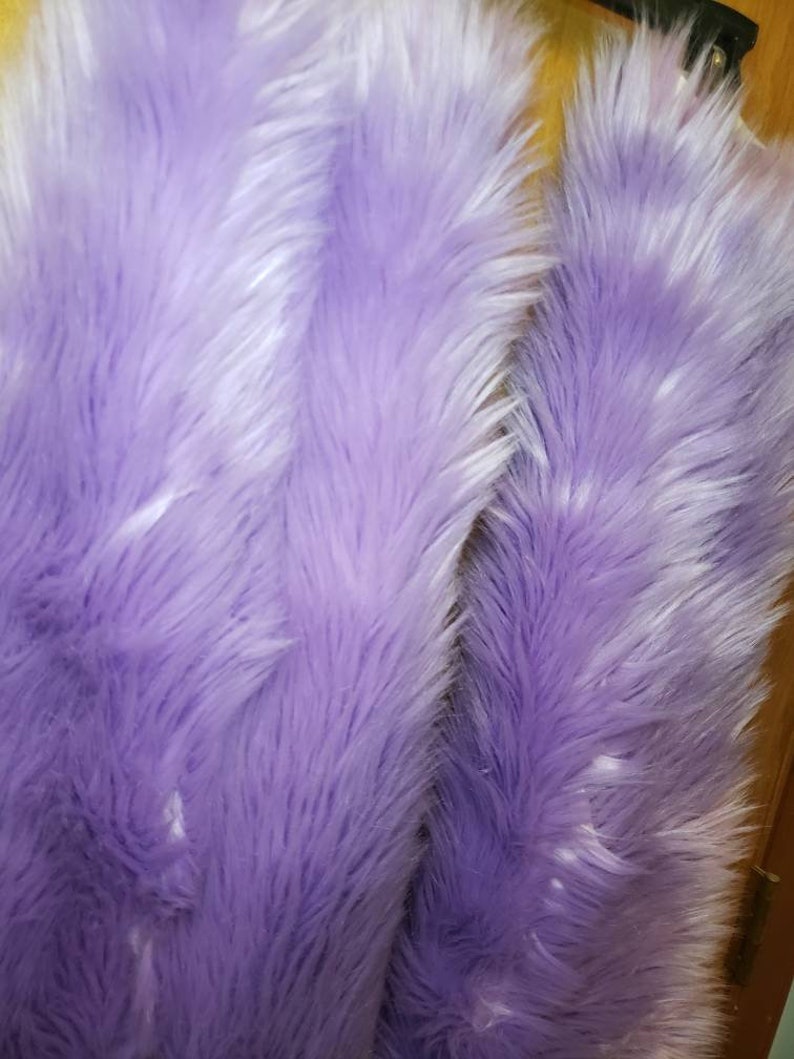 Lavender thigh high fluffies