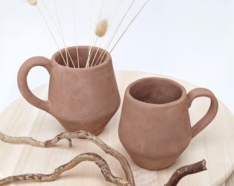 Rounded Mug Pottery Template | Printable Pottery Template | Slab Building Tutorial | Step by Step Guide | PDF Instant Download | Cup Pattern