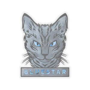 Bluestar Die Cut Vinyl Stickers