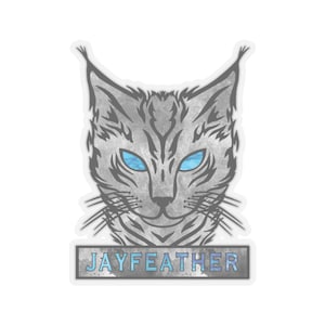 Jayfeather Die Cut Vinyl Stickers