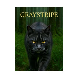 GRAYSTRIPE Poster, Warrior Cats