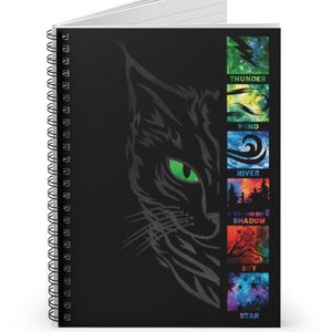 Warrior Cats Spiral Notebook