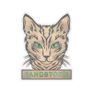 Sandstorm Die Cut Vinyl Stickers