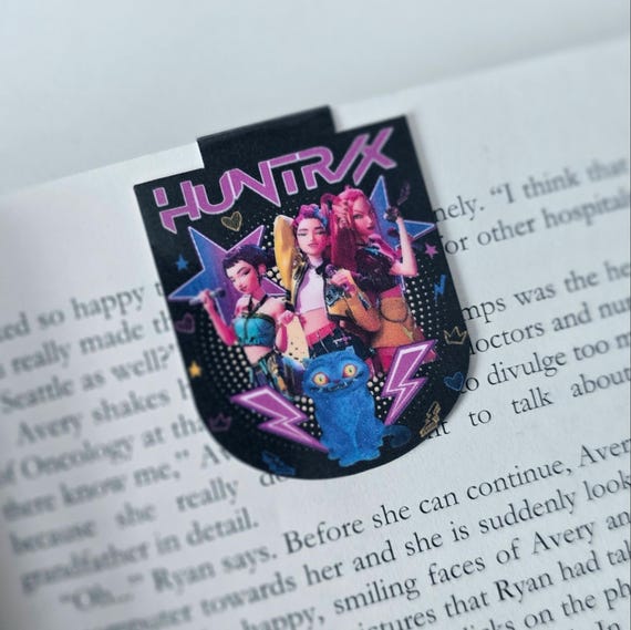 Huntrix Magnetic Bookmarks - Etsy
