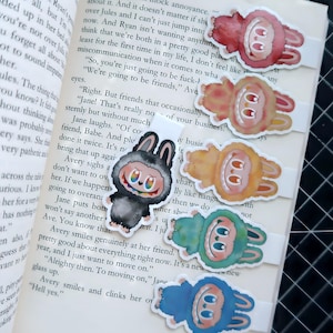 Big Into Energy Labubu Magnetic Bookmarks
