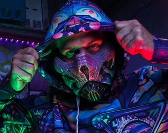 Cyber Punk Monster Face Mask