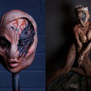 Silent Hill Style Nurse &quot;Half Mask&quot;