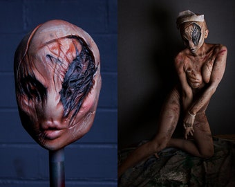 Silent Hill Style Nurse "Half Mask"