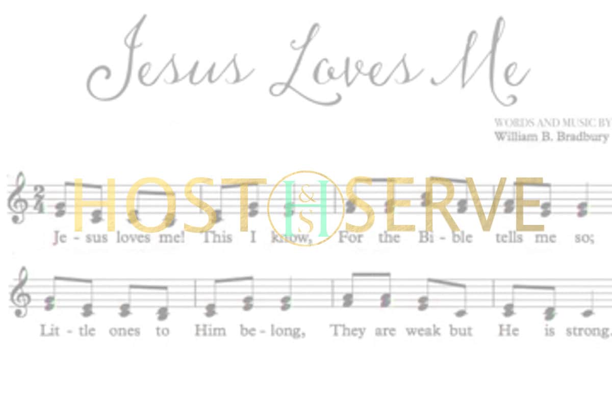 Jesus Loves Me Lyrics INSTANT DOWNLOAD and PRINTABLE Wall - Etsy