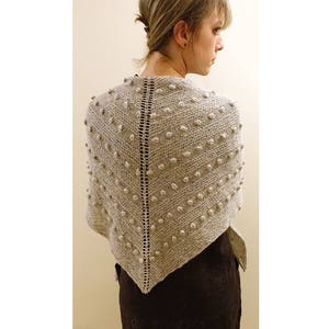 Blobble Bliss Shawl Knitting Pattern