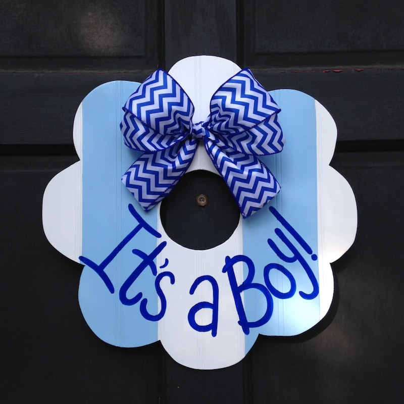 Its a Boy Wreath - Etsy