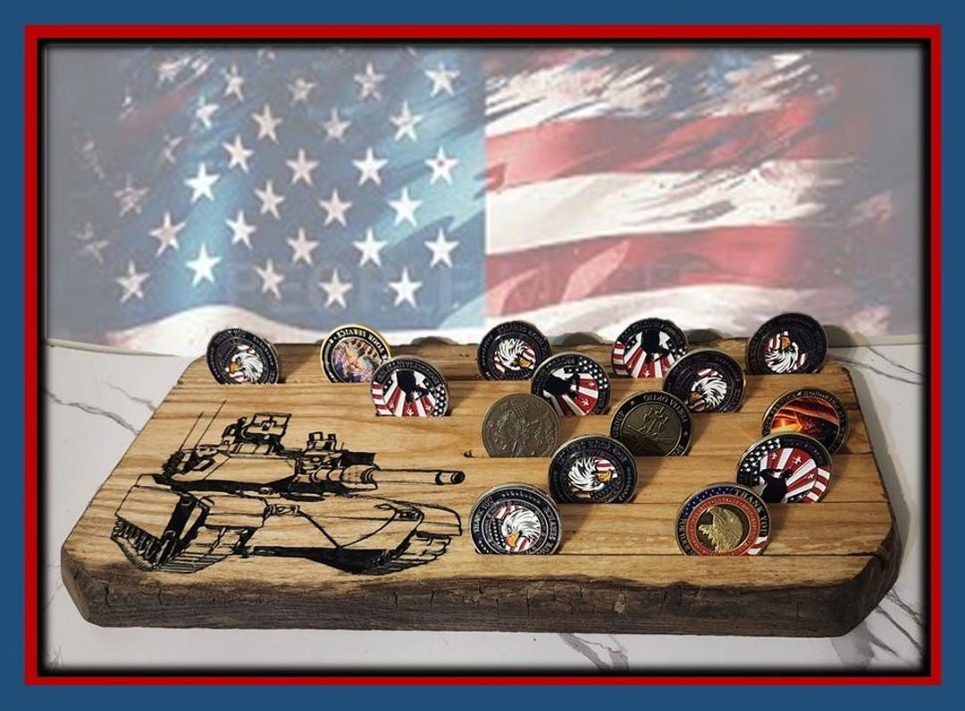 Moskov Display Coin MC1 Military Coin Displays - Etsy