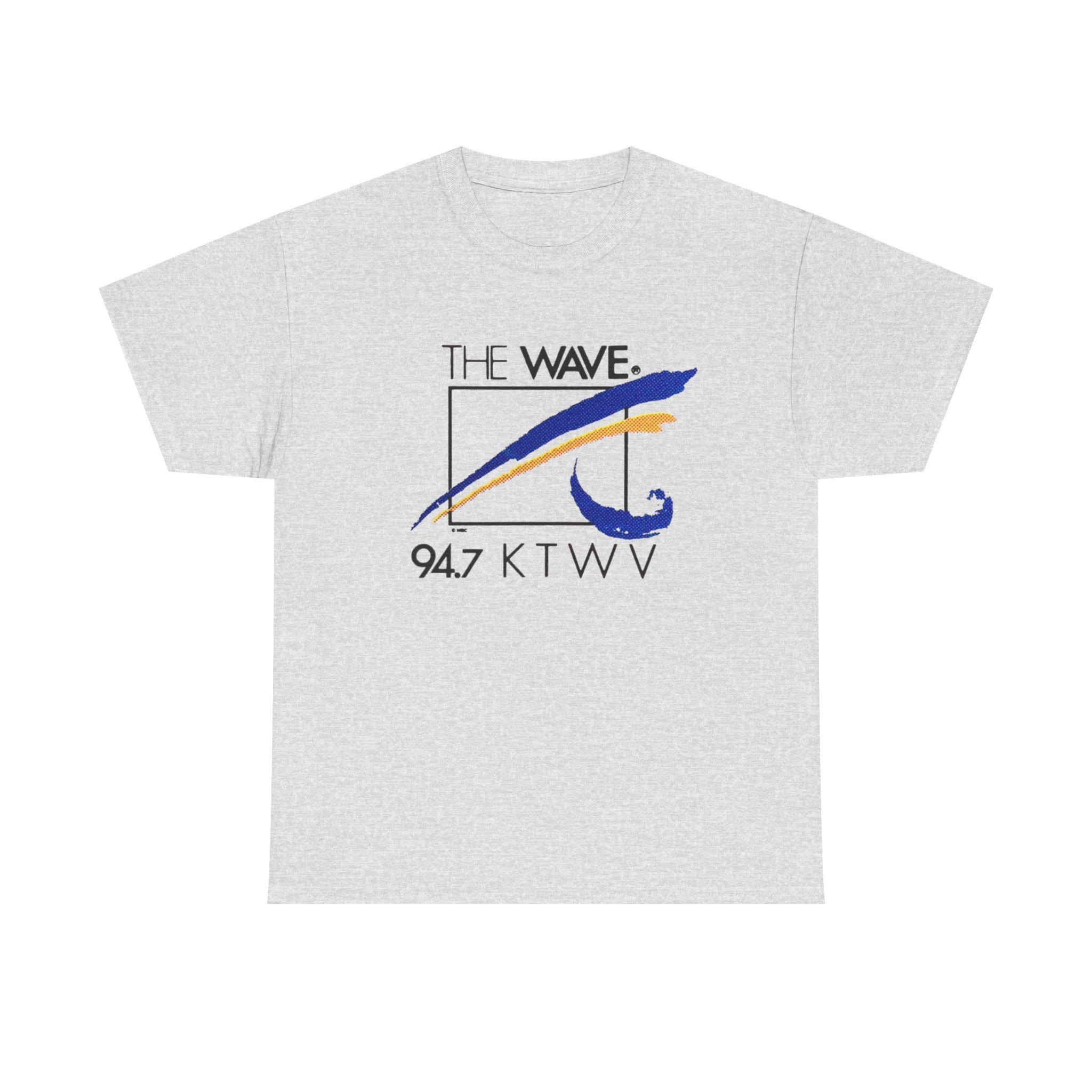 Vallad waveロゴTシャツ 94.7 the Wave Los Angeles T-shirt - Etsy