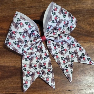 Vintage and Color Mouse Cheer bow