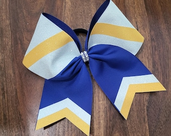 Custom Competition Cheer, Sideline, Basketball, Dance bow.