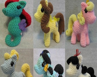 Chibi Princess Pony Pattern Package