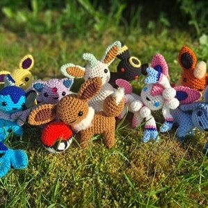 9-in-1 Chibi Eeveelution Pattern Bundle