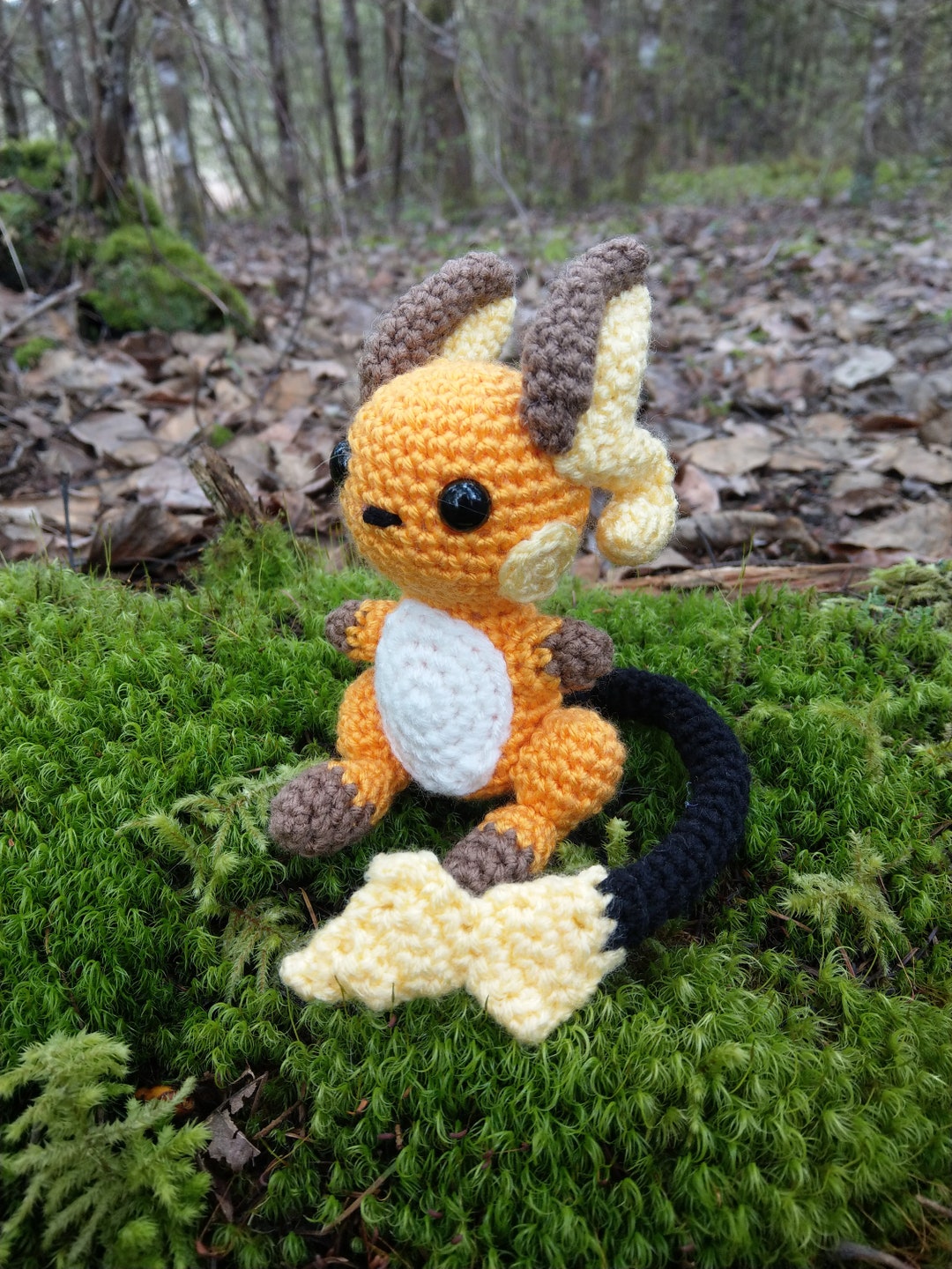 Rachu Pattern Chibi Raichu Pokemon Pattern - Etsy