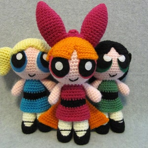 3-in-1 Super Power Girls  Pattern Bundle