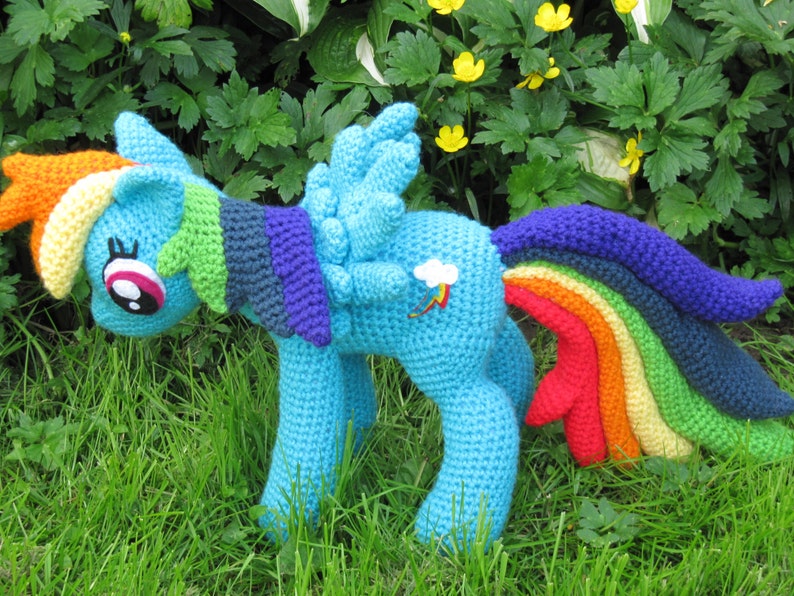 Rainbow Dash Pattern My Little Pony image 3