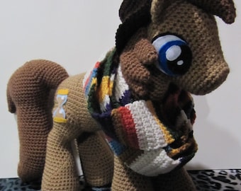 Patrón de crochet número 4 de Doctor Whooves - Mi Pequeño Pony