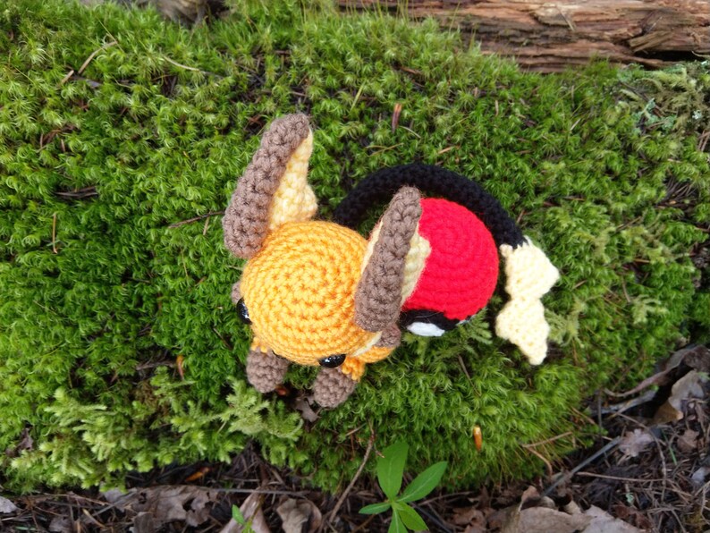Rachu Pattern Chibi Raichu Pokemon Pattern - Etsy