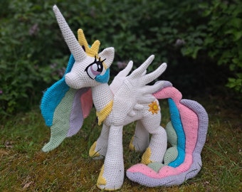 Princess Celestia Crochet Pattern - My Little Pony