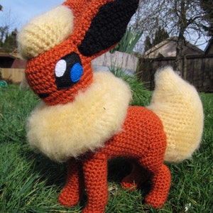 Flareon Pokemon Pattern image 3